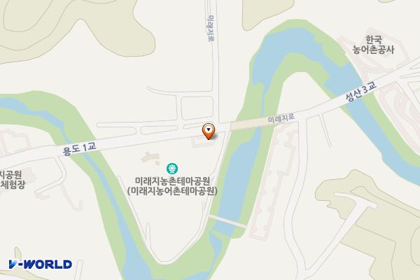 오창 미래지농촌테마공원 위치 지도 — 충청북도 청주시 청원구 오창읍 용두리 169-2