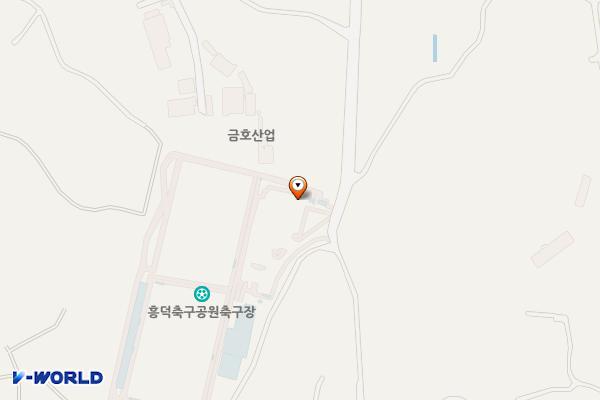 청주시 흥덕축구공원 위치 지도 — 충청북도 청주시 흥덕구 가포산로146번길 30