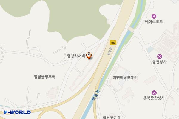 청주시 양촌리카풀주차장 위치 지도 — 충청북도 청주시 서원구 남이면 양촌리 262-8