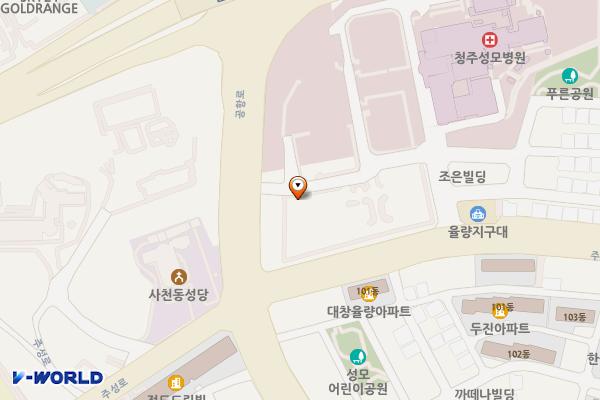청주성모병원 위치 지도 — 충청북도 청주시 청원구 주성로 173-19