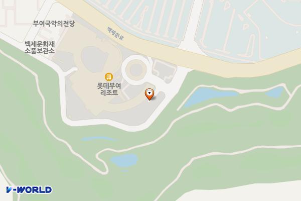 롯데리조트부여 위치 지도 — 충청남도 부여군 규암면 백제문로 400