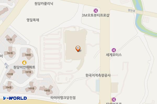 롯데마트 당진점 지상 3층 주차장 위치 지도 — 충청남도 당진시 정안로 20