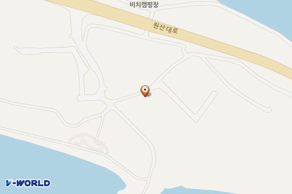 보령시 원산도(소록도)해수욕장 주차장 위치 지도 — 충청남도 보령시 오천면 원산도4길 48-37