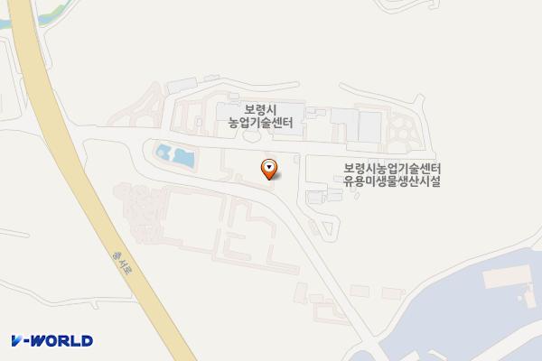 보령시 농업기술센터 위치 지도 — 충청남도 보령시 주포면 충서로 3220
