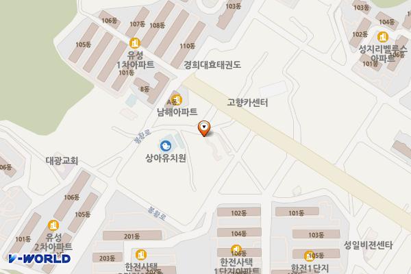 보령시 죽정지구 공영주차장 위치 지도 — 충청남도 보령시 죽정동 729-11