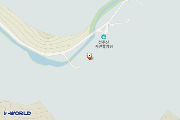 성주산 자연휴양림 주차장 위치 지도 — 충청남도 보령시 성주면 성주리 산39