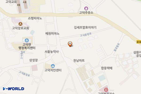 예산군 고덕면 대천1리 1지구 공영주차장 위치 지도 — 충청남도 예산군 고덕면 대천리 773-8