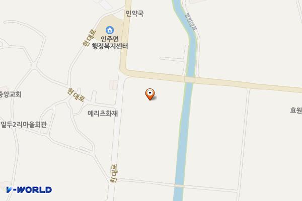 아산시 인주면행정복합시설 위치 지도 — 충청남도 아산시 인주면 현대로 1280