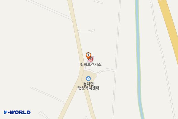 김제시 청하면 보건지소 위치 지도 — 전북특별자치도 김제시 청하면 만경로 1442