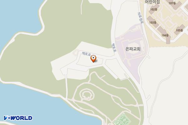군산시 은파 음식단지 주차장 위치 지도 — 전북특별자치도 군산시 나운동 191-44