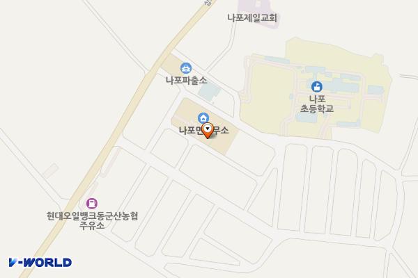 군산시 나포면사무소 위치 지도 — 전북특별자치도 군산시 나포면 나포초교길 13
