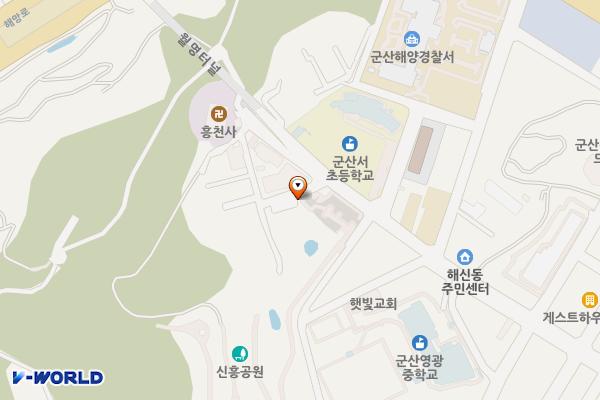 군산시 금동공영주차장 위치 지도 — 전북특별자치도 군산시 금동 12-7
