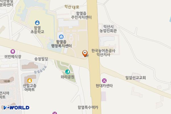 익산시 북부청사 위치 지도 — 전북특별자치도 익산시 함열읍 남당리 766-13