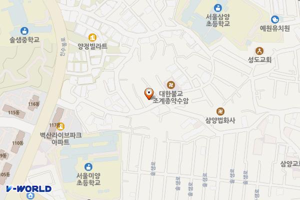 미양마을마당 위치 지도 — 서울특별시 강북구 인수봉로6길 39