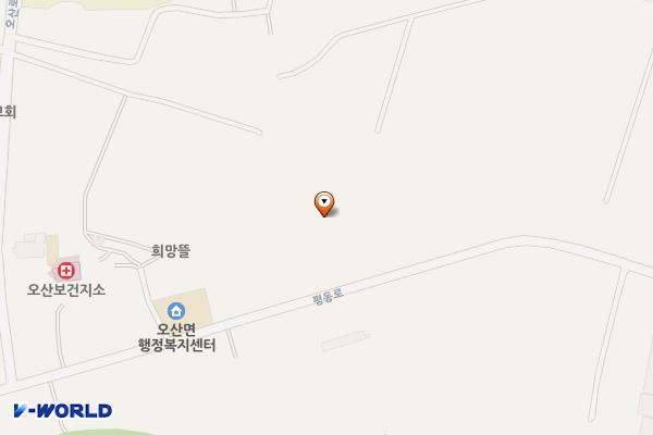 익산중소유통물류센터 위치 지도 — 전북특별자치도 익산시 오산면 평동로 333