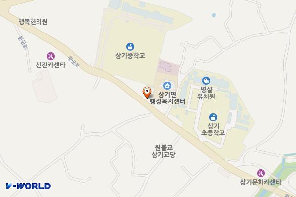 익산시 삼기면행정복지센터 위치 지도 — 전북특별자치도 익산시 삼기면 간촌리 147-123