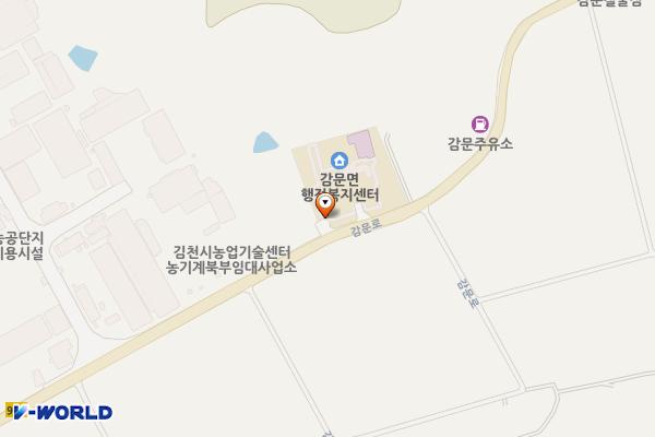 김천시 감문면 행정복지센터 위치 지도 — 경상북도 김천시 감문면 감문로 1055