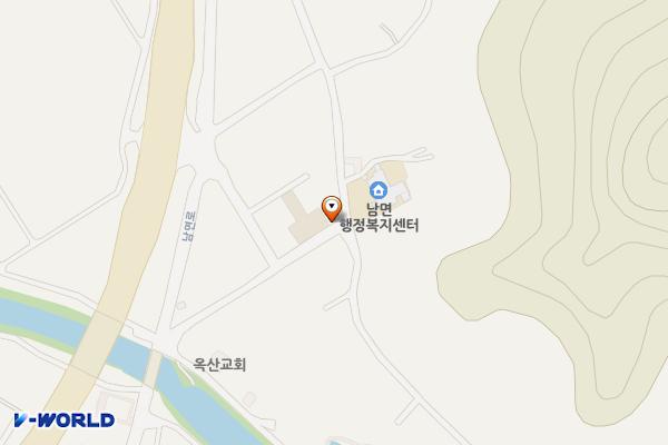 김천시 남면 행정복지센터 위치 지도 — 경상북도 김천시 남면 옥산길 44