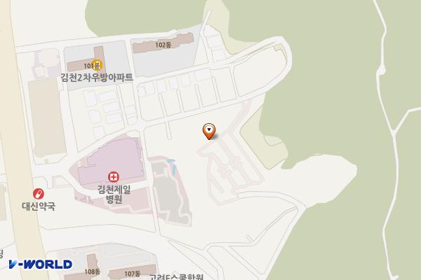 김천시 신음근린공원 위치 지도 — 경상북도 김천시 신음동 471-95
