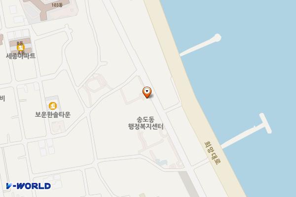 송도국민체육센터 위치 지도 — 경상북도 포항시 남구 송도해안길 67