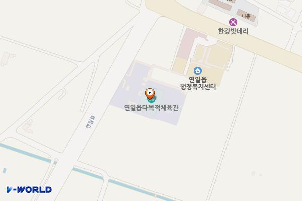 포항시 연일다목적체육관 위치 지도 — 경상북도 포항시 남구 연일읍 연일로 221