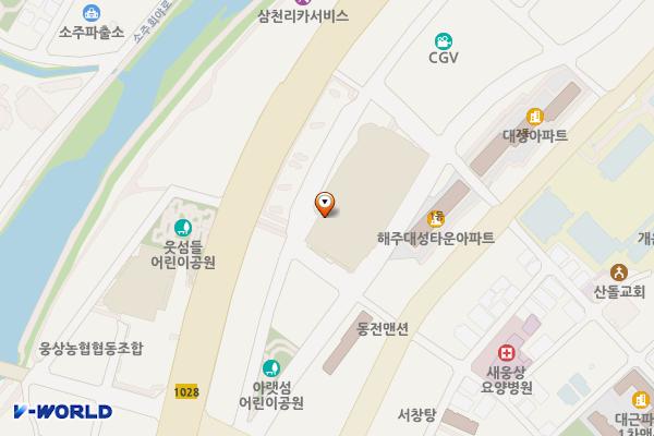롯데마트 웅상점 위치 지도 — 경상남도 양산시 삼호1길 34
