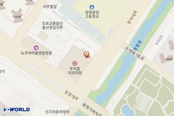 홈플러스 창원점 위치 지도 — 경상남도 창원시 의창구 창원대로 415
