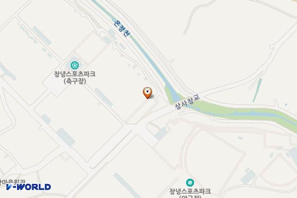 창녕스포츠파크 위치 지도 — 경상남도 창녕군 부곡면 상사창길 58