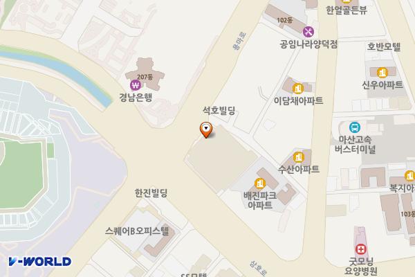 홈플러스 마산점 위치 지도 — 경상남도 창원시 마산회원구 삼호로 56