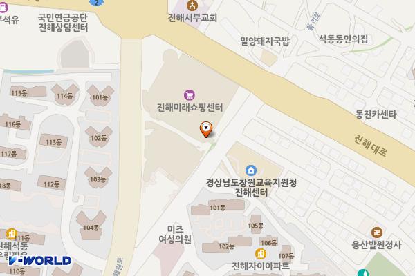 롯데마트 진해점 위치 지도 — 경상남도 창원시 진해구 진해대로 762