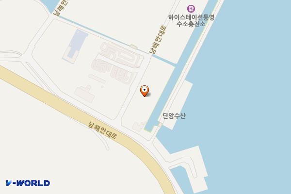 통영교통 위치 지도 — 경상남도 통영시 광도면 남해안대로 1130-10