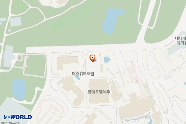 롯데호텔 제주 위치 지도 — 제주특별자치도 서귀포시 중문관광로72번길 35