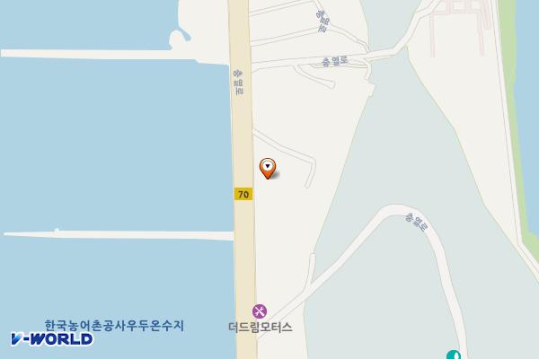 춘천 돈가스와 뼈다귀 위치 지도 — 강원특별자치도 춘천시 충열로 282
