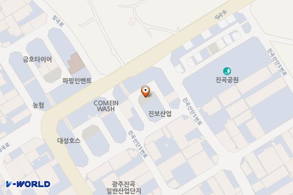 진곡일반산업단지 주차장10 위치 지도 — 전남광주통합특별시 광산구 진곡동 529