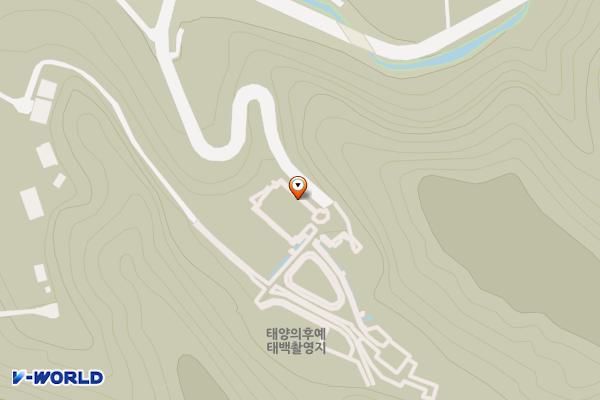 태백 통리탄탄파크 위치 지도 — 강원특별자치도 태백시 통골길 116-44
