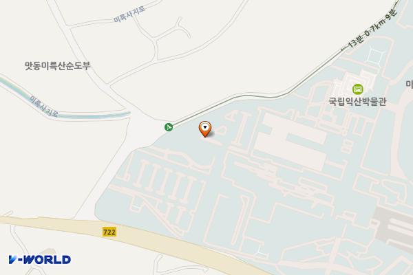 익산시 국립익산박물관 위치 지도 — 전북특별자치도 익산시 금마면 미륵사지로 362