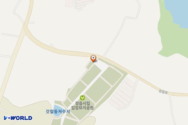 정읍시립묘지 위치 지도 — 전북특별자치도 정읍시 입암면 연월리 산 160