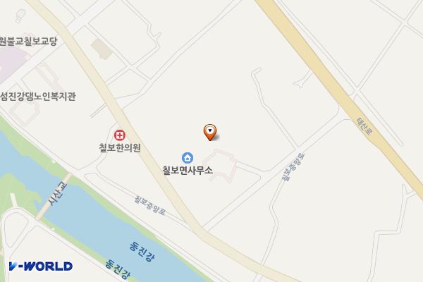 정읍시 칠보행복이음센터 위치 지도 — 전북특별자치도 정읍시 칠보면 칠보중앙로 50-13