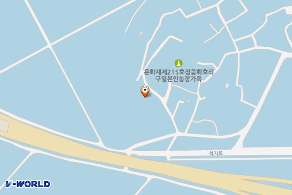 정읍 근대역사관 위치 지도 — 전북특별자치도 정읍시 신태인읍 화호리 766-8