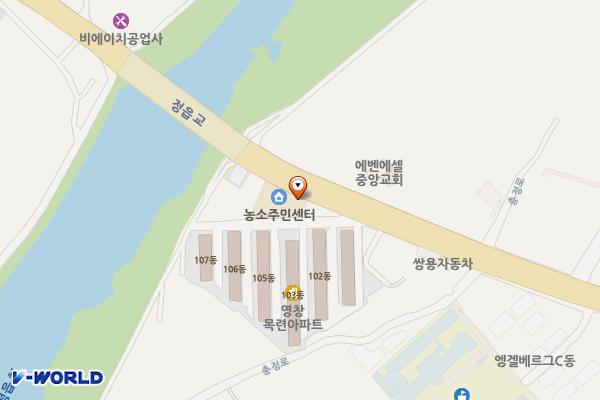 정읍시 농소동주민센터 위치 지도 — 전북특별자치도 정읍시 충정로 531-8