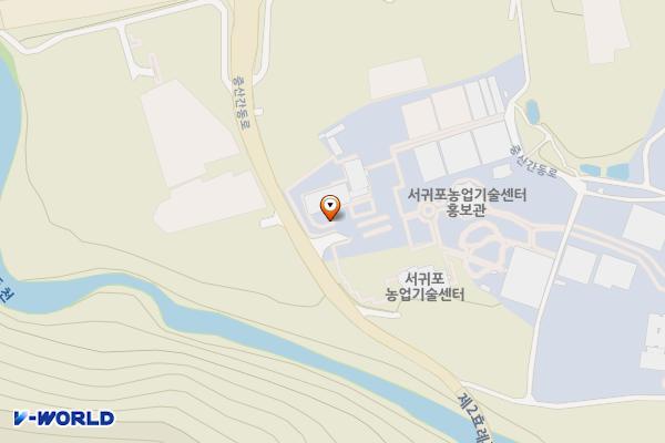 서귀포농업기술센터 위치 지도 — 제주특별자치도 서귀포시 남원읍 중산간동로 7413
