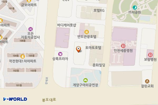 계산4 공영주차장 위치 지도 — 인천광역시 계양구 도두리로 6번길 23