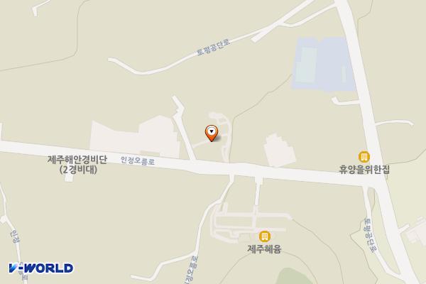 서귀포시장애인종합사회복지관 위치 지도 — 제주특별자치도 서귀포시 인정오름로 24