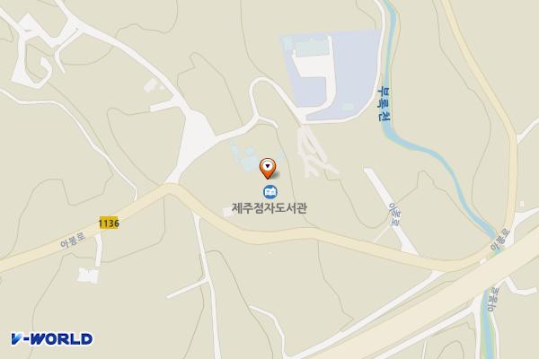 제주시각장애인복지관 위치 지도 — 제주특별자치도 제주시 아봉로 433