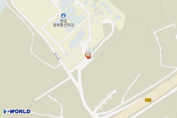 한길정보통신학교(제주소년원) 위치 지도 — 제주특별자치도 제주시 애월읍 장소로 515
