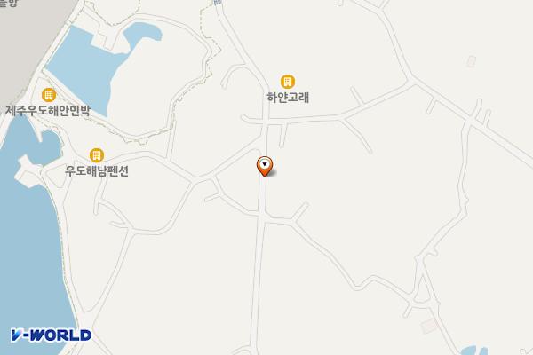 오봉리복지회관 위치 지도 — 제주특별자치도 제주시 우도면 우도로 280