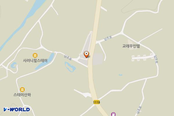 삼다수숲길 주차장 위치 지도 — 제주특별자치도 제주시 조천읍 교래리 280