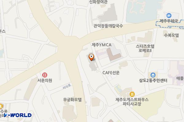 성내 공영주차장 위치 지도 — 제주특별자치도 제주시 삼도이동 839