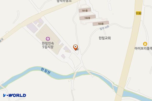 한림오일시장 주차장 위치 지도 — 제주특별자치도 제주시 한림읍 대림리 413