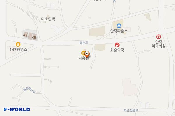 안덕면종합복지회관 위치 지도 — 제주특별자치도 서귀포시 안덕면 화순로 121-6